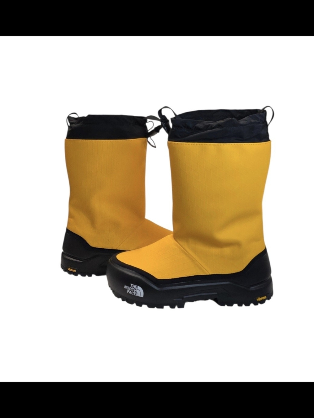 The North Face Yellow Base Camp 200 Waterproof Boots Sumit Gold Women's Size 7 - Picture 2 of 9